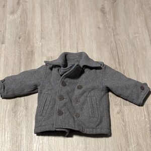 GAP Charcoal Kids Pea Coat